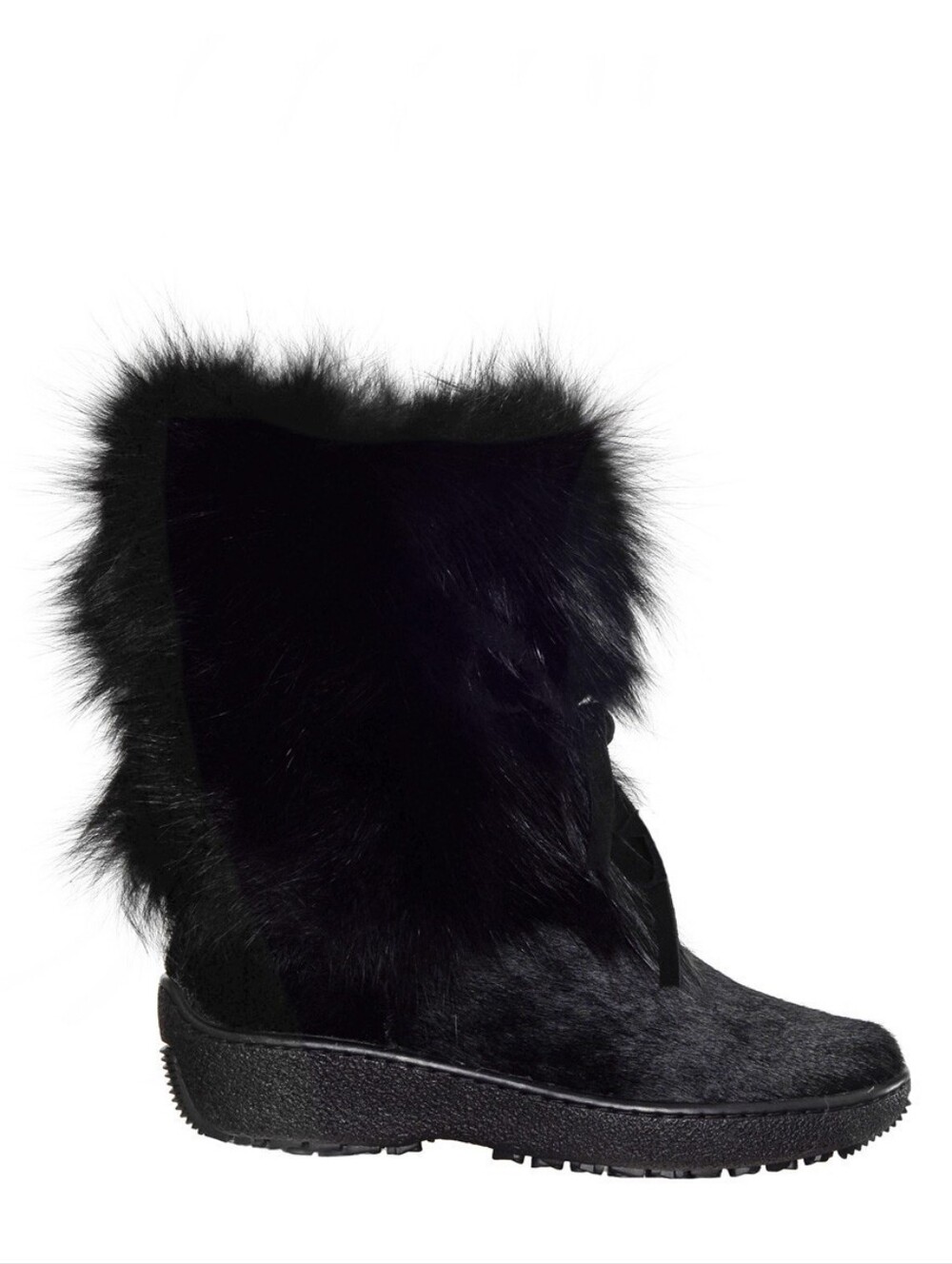 OSCAR SPORT Fox Fur Winter Snow Boot 41